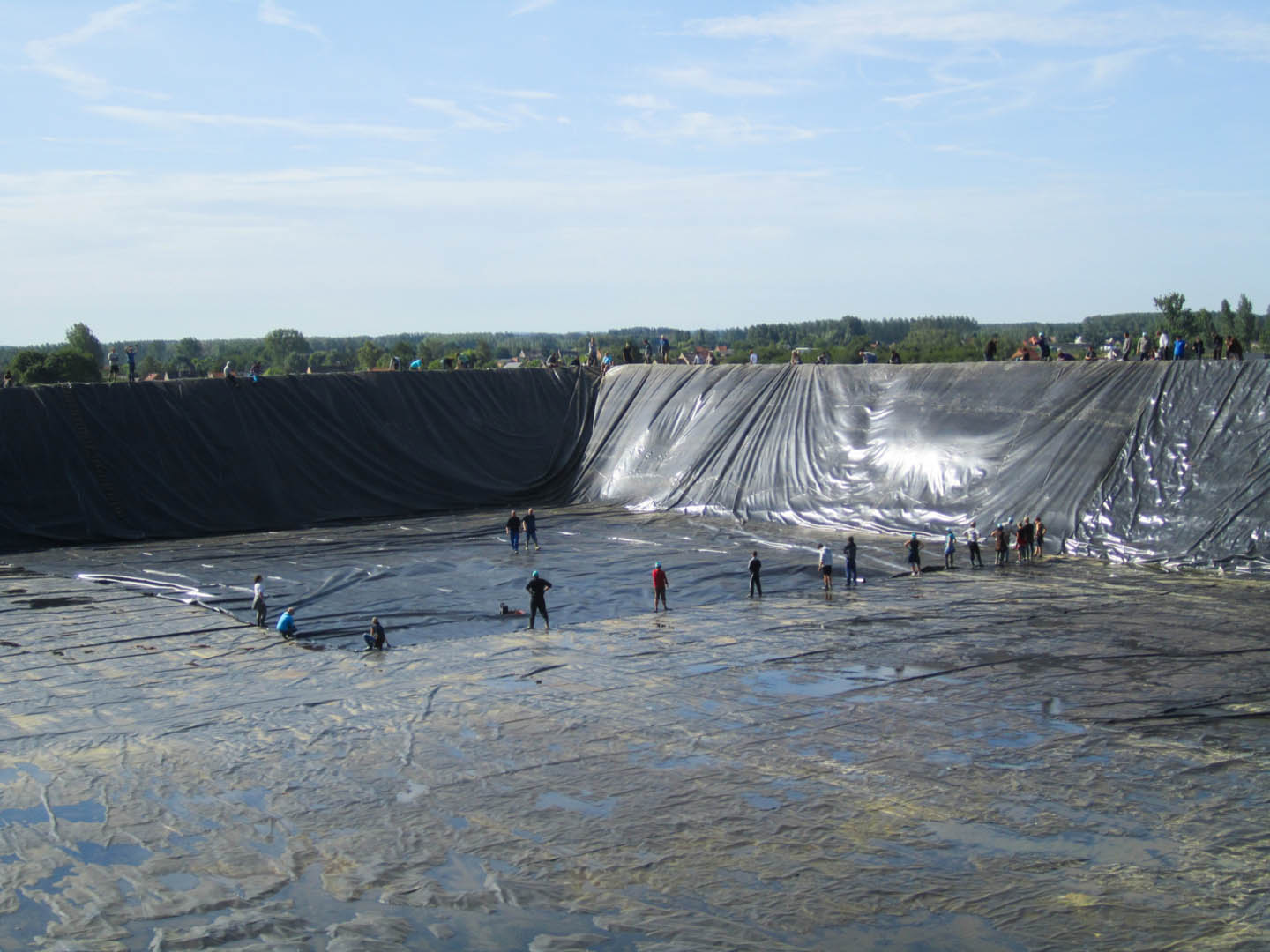 Largest manure basin in Northern Europe