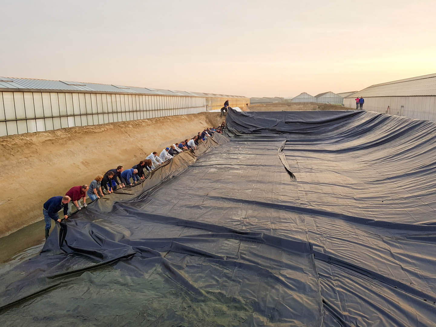 Four water basins, De Kwakel