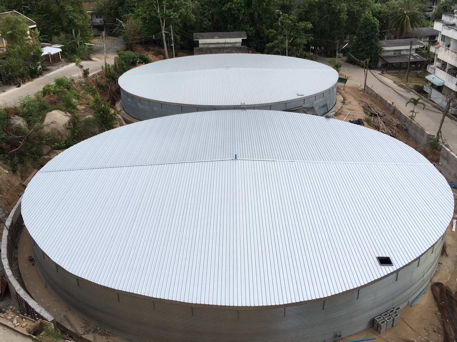 Agua potable en una universidad, Tailandia