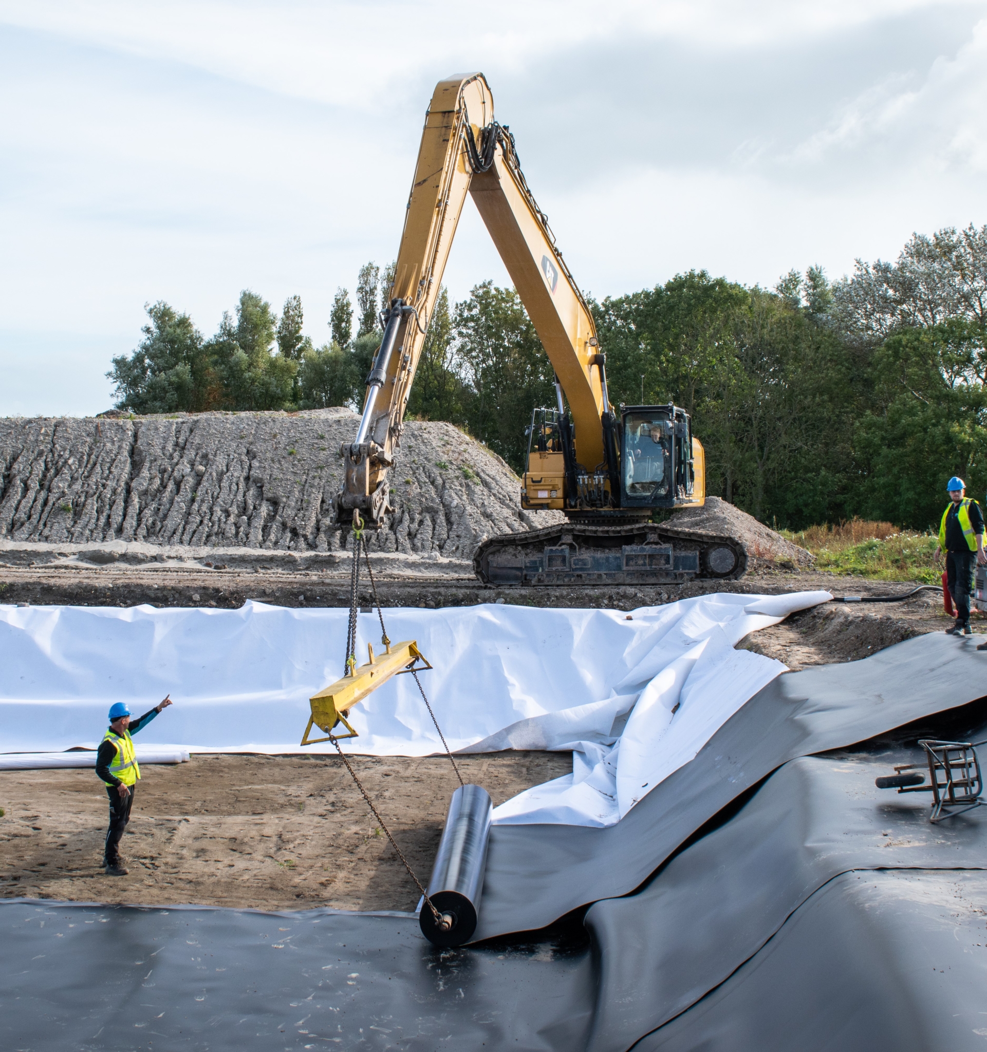 Recubrimiento de depósitos de lodos, Harlingen