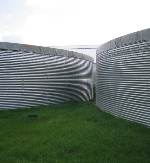 Metal water tank with Install+, the Netherlands